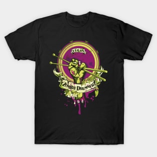 Vegan Zombie Drummer T-Shirt